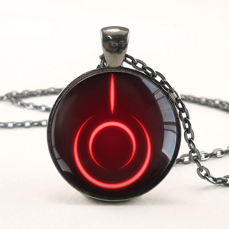 

Fate Stay Night Anime Game Saber Archer Assassin Rider Logo Cosplay Gift Pendant Necklace Fate Zero Glass Dome Jewelry