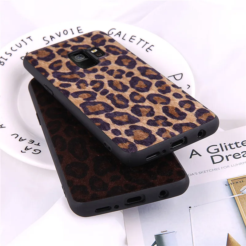 Lovebay For Samsung Galaxy Note 8 9 S8 S9 Plus Colorful 3D Leopard Print Pattern Shell Soft TPU Cell Phone Case Back Cover Cases |