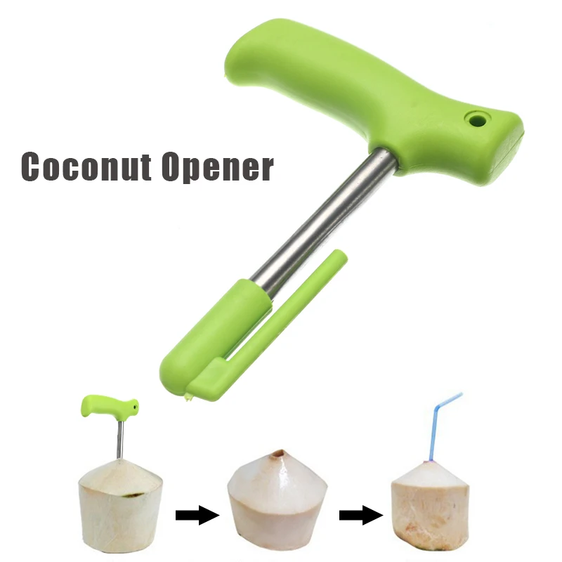 Открывалка для кокоса нож резки фруктов отверстие нержавеющая сталь кухонный