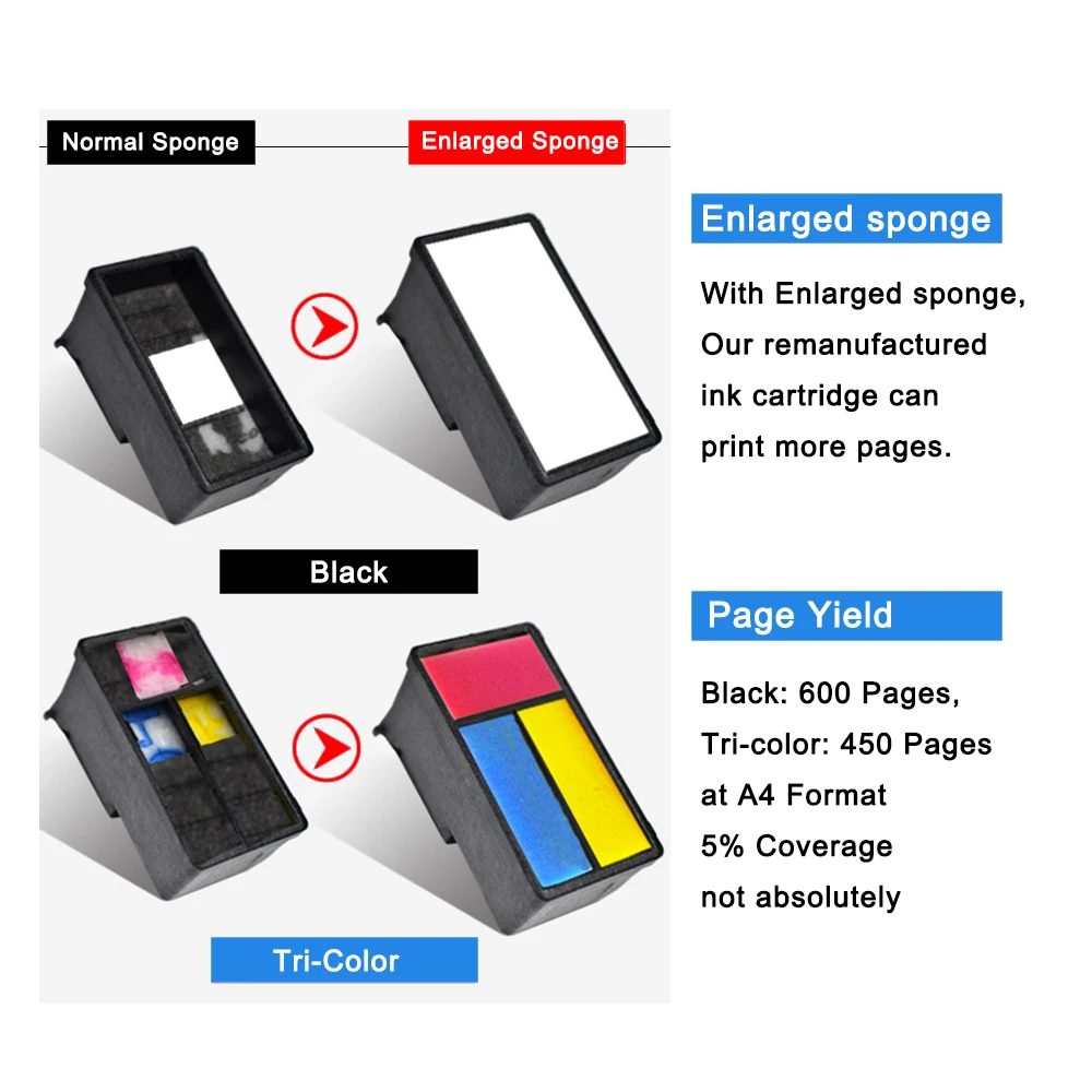 

Veteran Compatible 60XL ink cartridge for hp 60 xl Deskjet F2480 F2420 F4480 F4580 F4280 D2660 D2530 D2560 PhotoSmart C4680