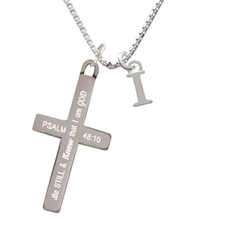 Малый греческая буква Iota и познайте Подвески с крестом|Подвески| |