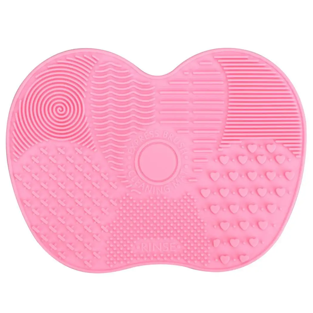 Чистящая Щетка коврик моющие инструменты для косметики макияж кисти бровей