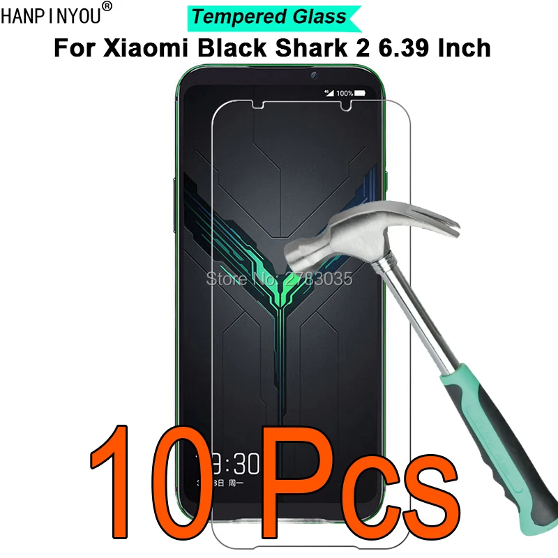 10 шт./лот для Xiaomi Black Shark 2 6 39 &quot9 H твердость 2.5D ультратонкая закаленная Защитная