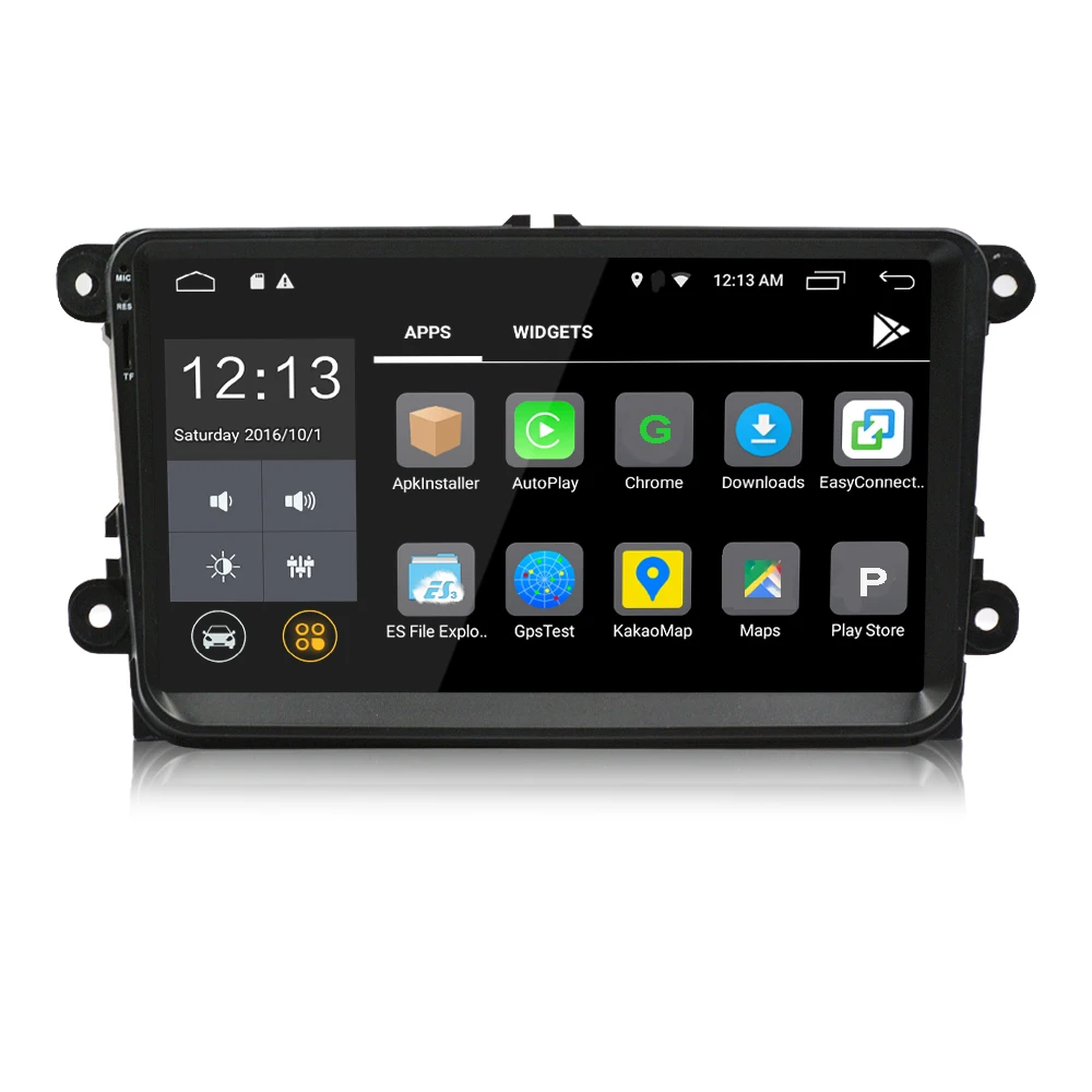 9 дюймов Автомобильный dvd плеер gps навигация для VW 2din автомобильный