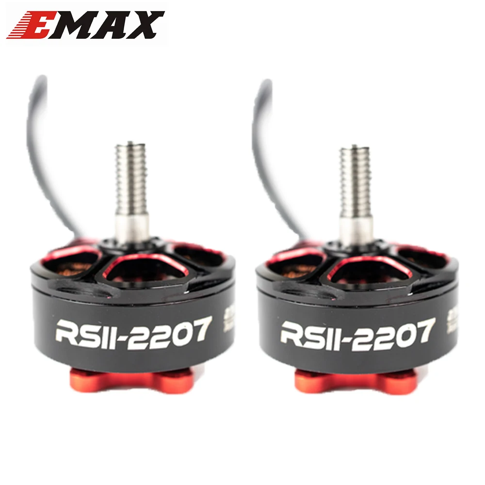 Бесщеточный двигатель Emax RSII 2207 1600KV 2300KV с резьбой CW для FPV RC Drone Multirotor DIY запасные