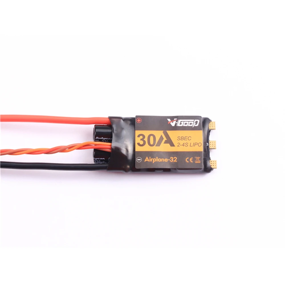 Новые поступления VGOOD 6A /12A/20A/40A/60A/80A/100A 2S 32 битный бесщеточный ESC с 1.5A SBEC для