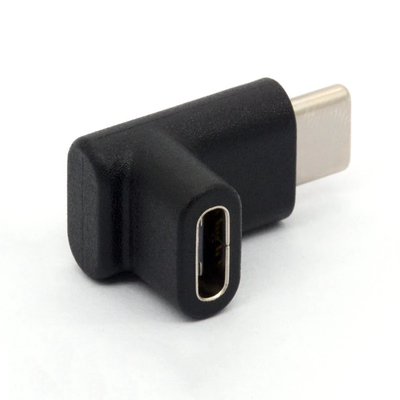Адаптер типа C с углом 90 градусов адаптер USB Папа-мама угловой поворота вверх и