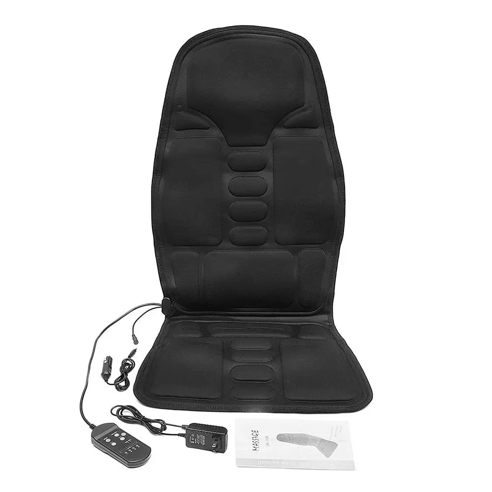 Электрическая Вибрирующая Массажная подушка для спины массажер кресло поясницы