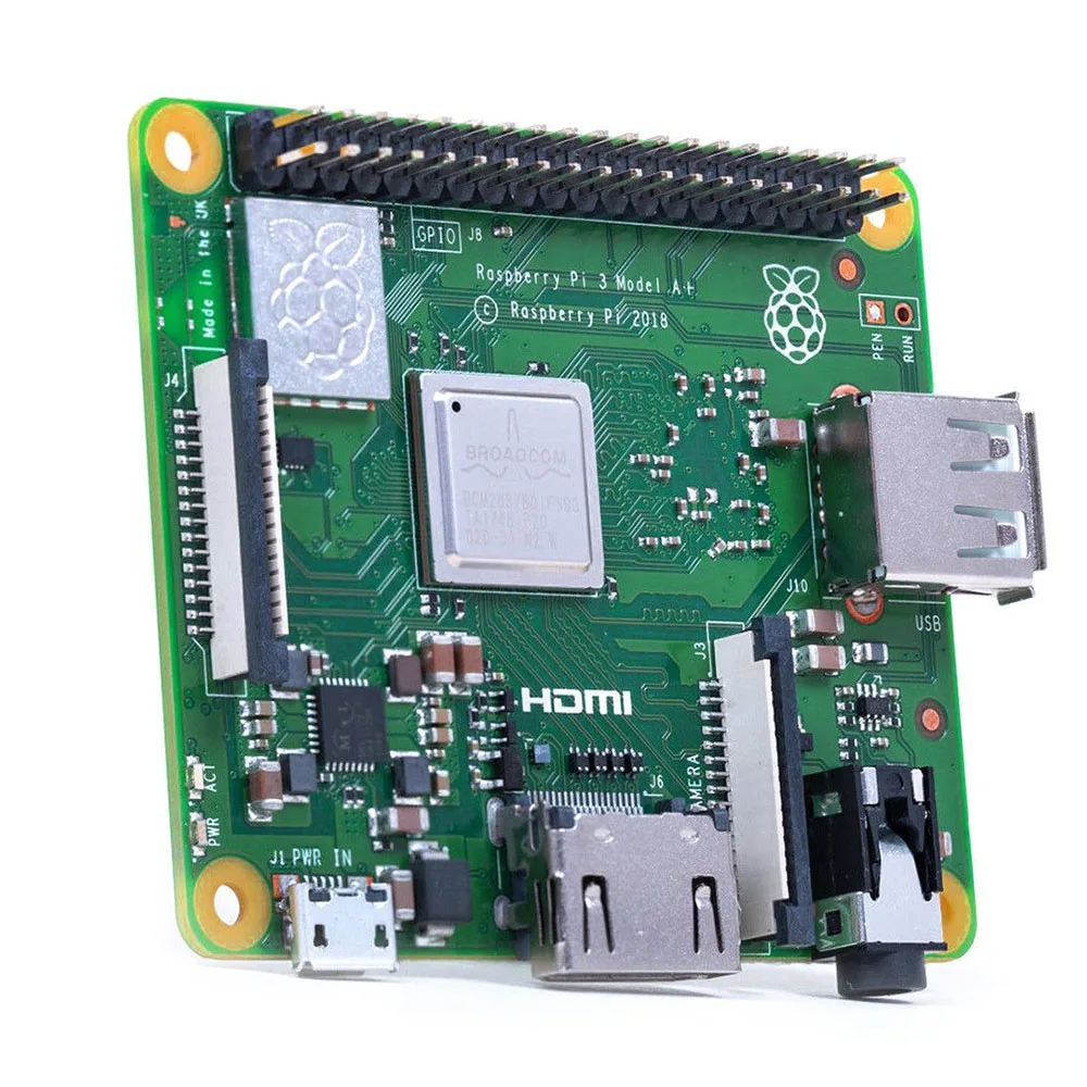 Raspberry Pi 3 A Plus с 512 Мб LPDDR2 SDRAM 1 4 ГГц cpu Bluetooth 2 USB 0|Материнские платы| |