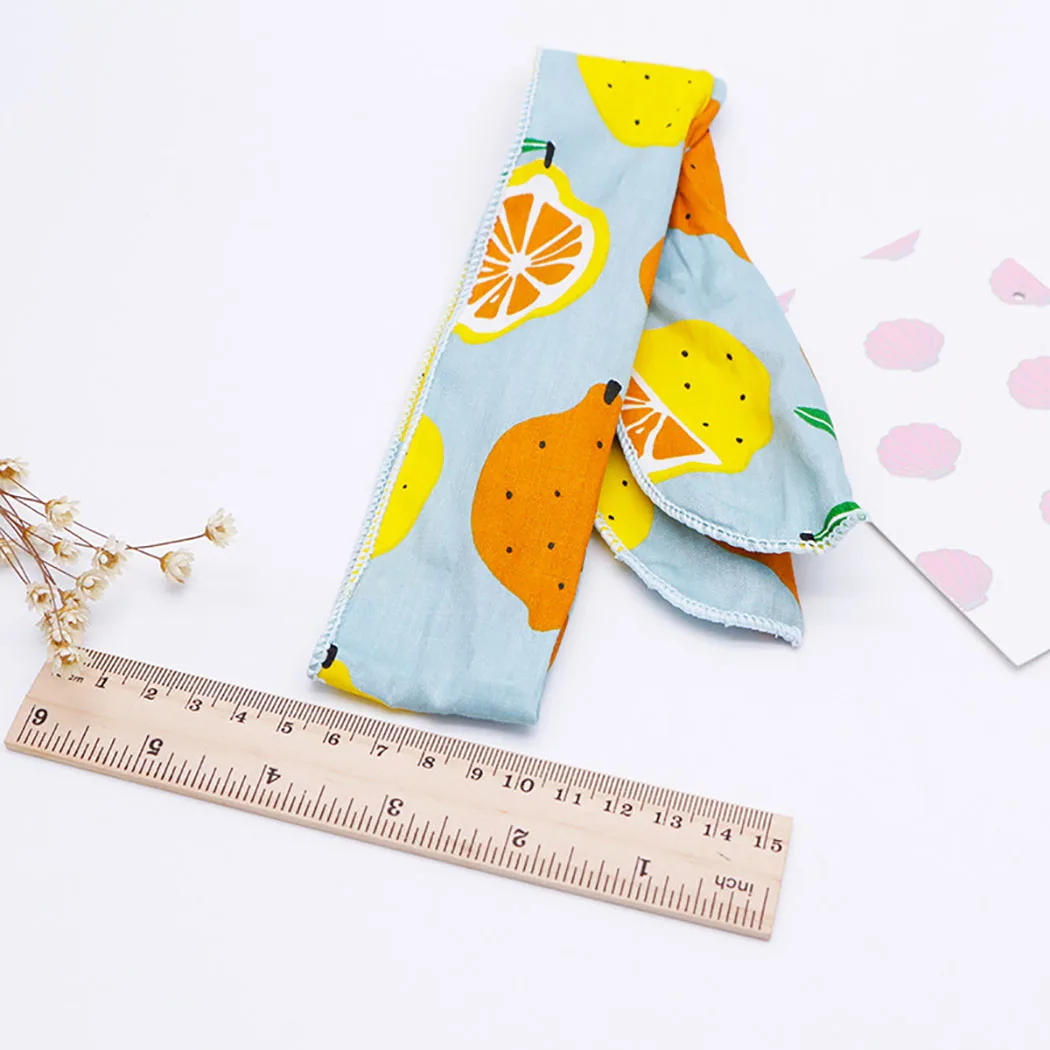 Женская повязка на голову с фруктовым принтом лимона 3 шт. аксессуары для волос