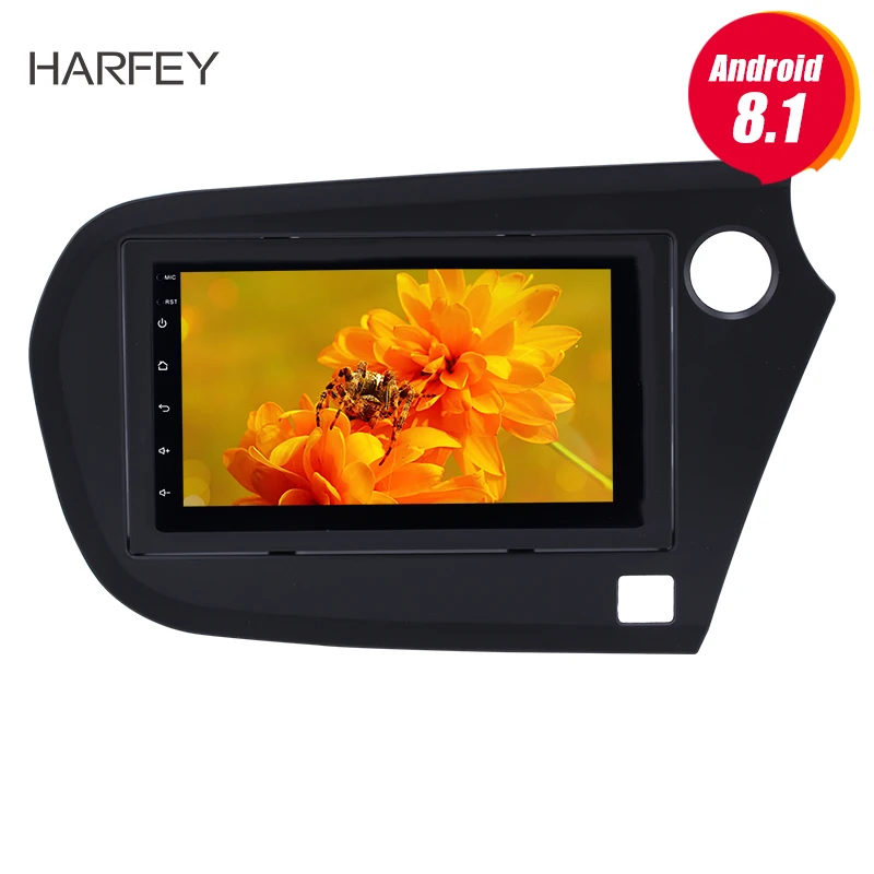 Harfey Android 8 1 для 2009 2016 Honda Insight RHD 7 &quotрадио GPS Navi Автомобильный мультимедийный плеер