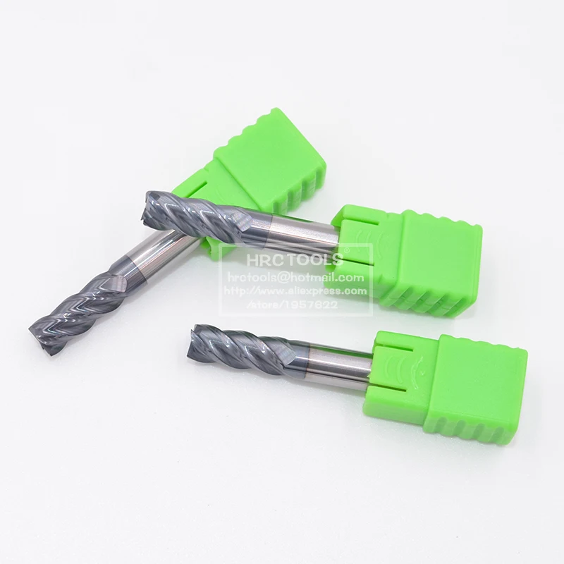 J22-d12x30Hx12Dx75L TiAIN Coating Flat End Milling Cutter Tungsten Carbide HRC62 CNC Router Bits | Инструменты