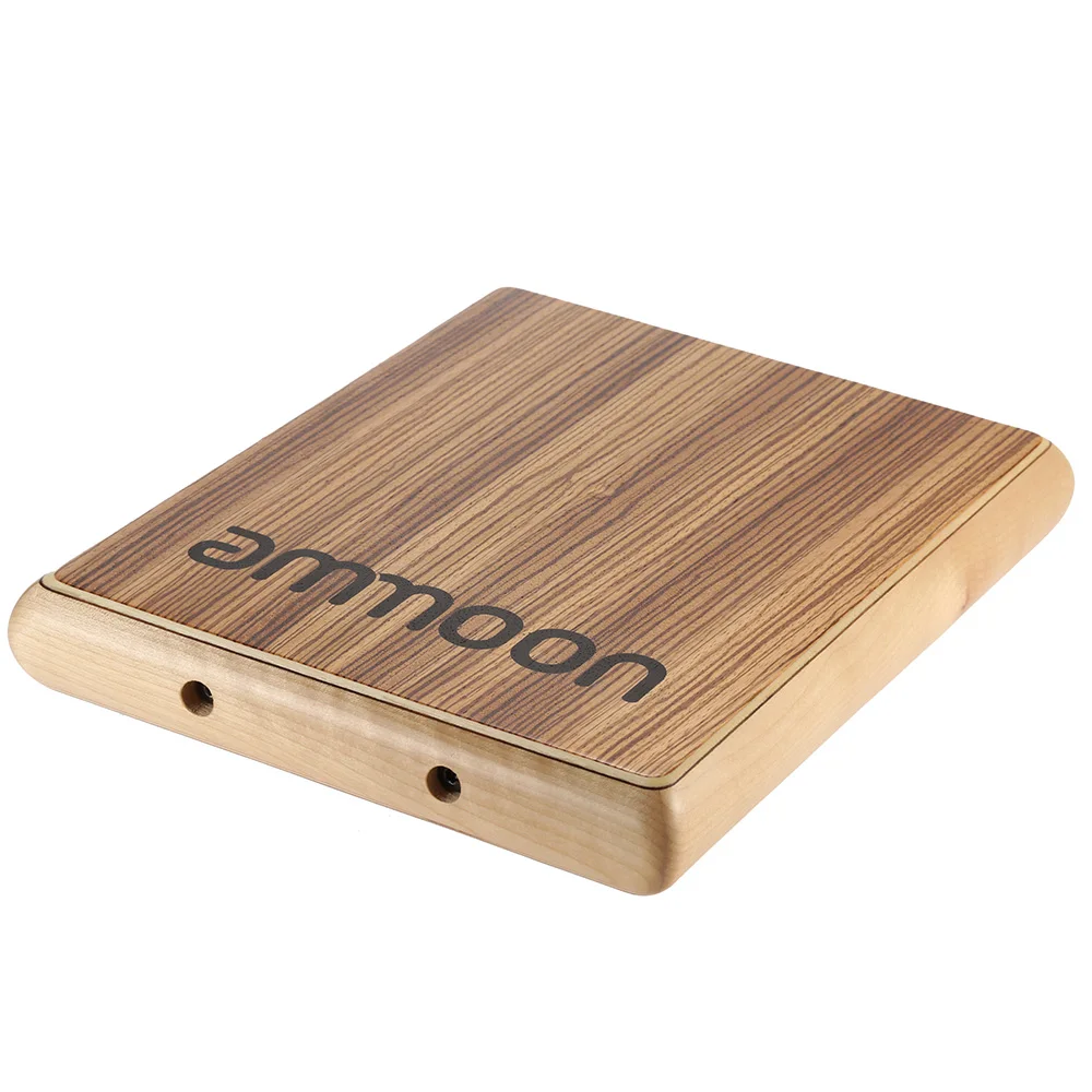Компактный дорожный барабан ammoon Cajon плоский ручной инструмент для передвижения 31