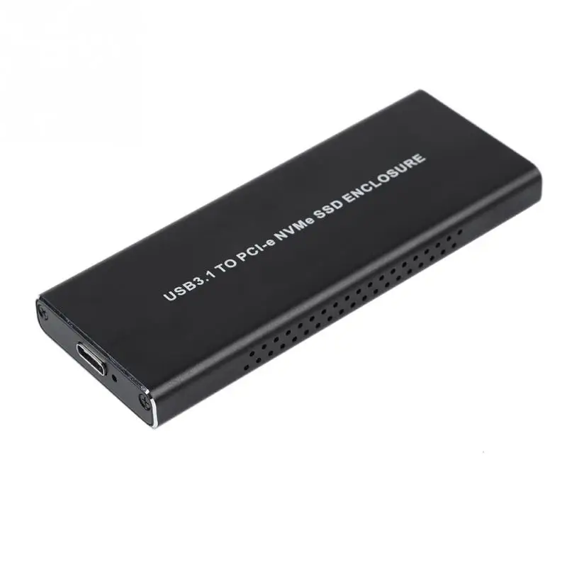 Внешний USB NVME M.2 к Type-C3.1 мобильный жесткий диск коробка HDD корпус черный |