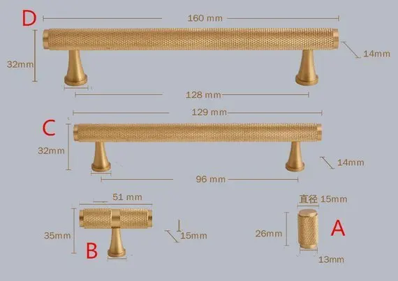 3,75 ''5'' Чистый медный шкаф ручки золото латунь т бар ручки для выдвижных ящиков тяги ручки комод тянет кухонные ручки оборудование