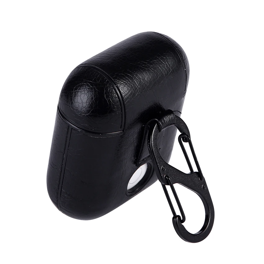 Кожаный чехол для Airpods PU + PC Air Pods bluetooth наушники кожа защитная дропшиппинг