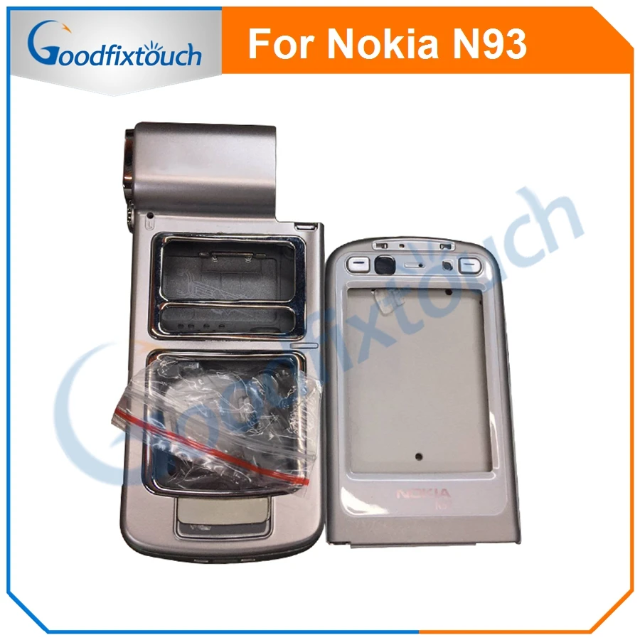 Задняя крышка аккумулятора для Nokia N93 задняя стеклянный корпус чехол с рамкой и
