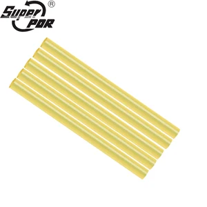 5 шт. супер PDR инструменты, желтый клей-карандаши для клеевого пистолета, безболезненные Инструменты для ремонта вмятин, клей-карандаш для горячего вмятина