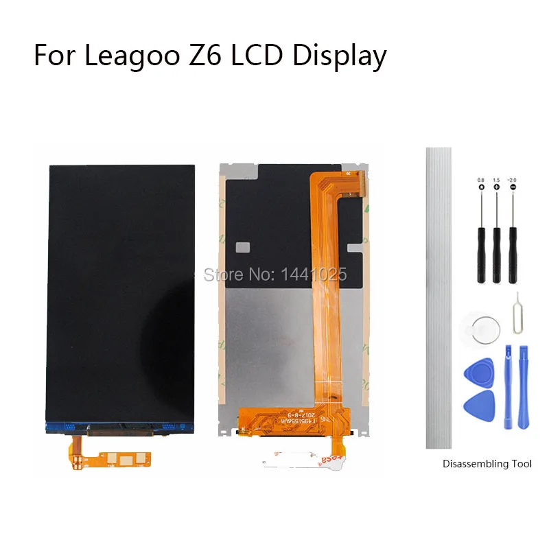 Фото Экран дисплея замена для Leagoo Z6 ЖК-экран 4 97 дюймов черный экран сборка ремонт