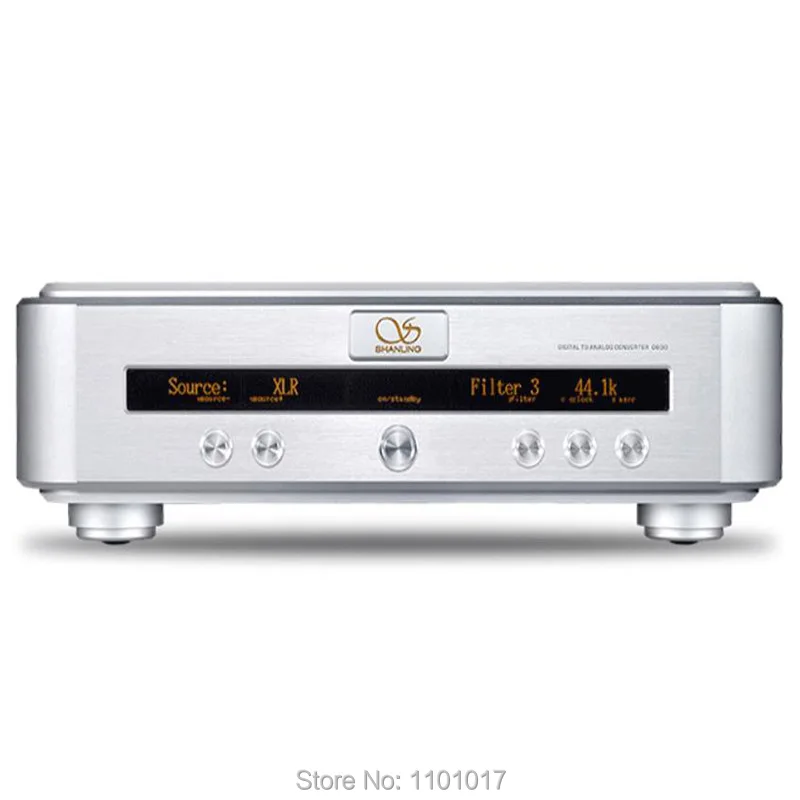 Балансный декодер DSD ESS9018S Shanling D600, ЦАП HIFI EXQUIS XLR USB Bluetooth iPod AES EBU BNC I2S с пультом дистанционного управления