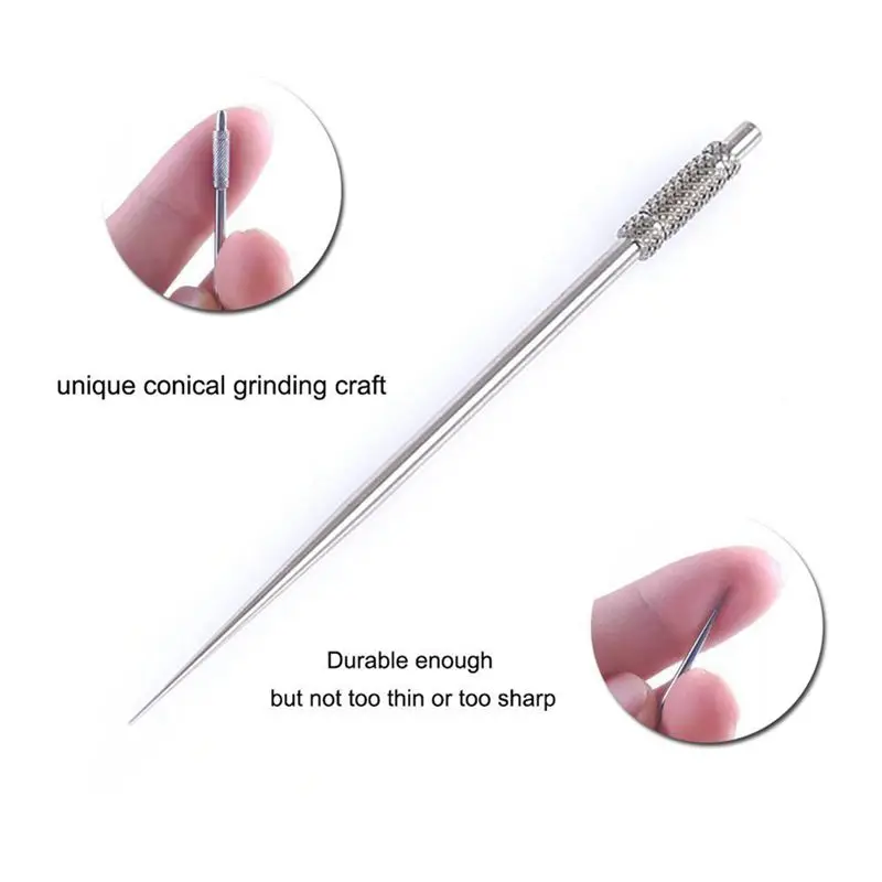 Переносной титановый сплав для хранения зубочисток + многоразовый [нетоксичный]