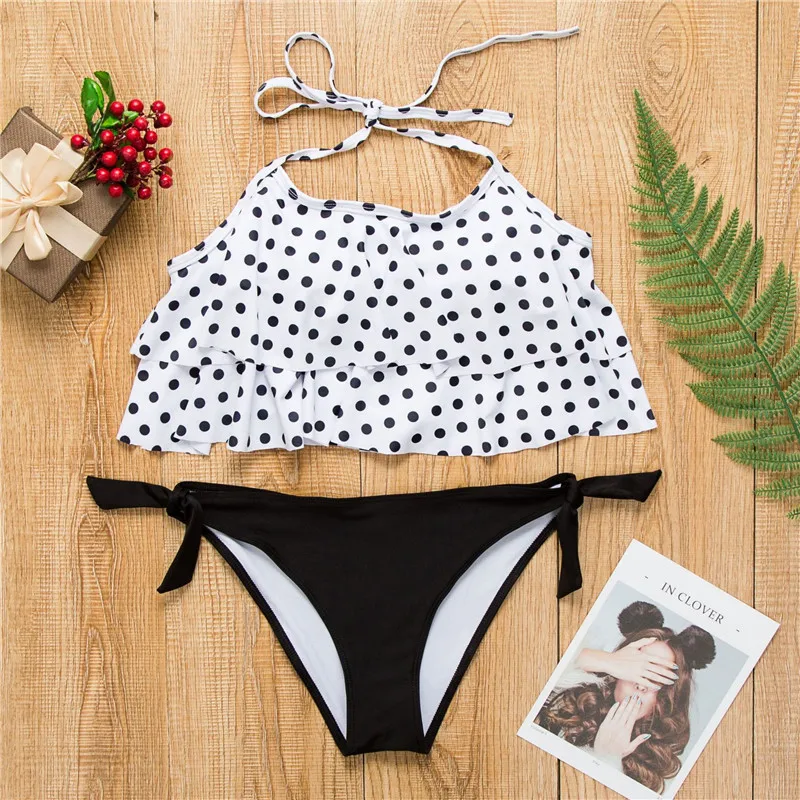 Swimwear Women Bikini 2019 Mujer Low Waist Swimsuits Ruffles Bikinis Swimming Suit For Womens Push Up Bathing Suits Biquini |