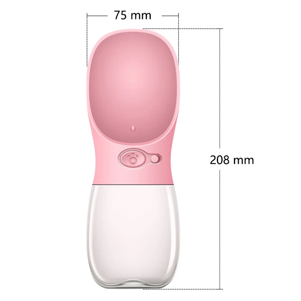 350 мл герметичная дорожная чашка для воды простая в эксплуатации с желобком ABS