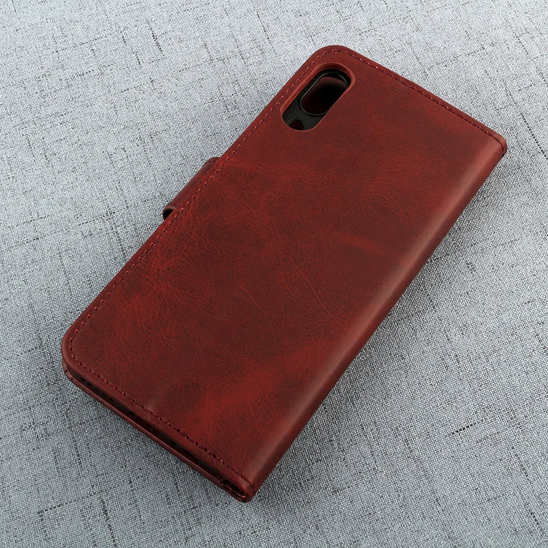 Ocolor для UMI umidigi One PU кожаный чехол Противоскользящий с карманом карт + силиконовый