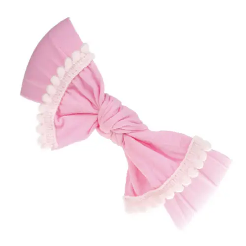 Citgeett Toddler Girls Kids Baby Big Bow Hairband Bowknot Headband Stretch Turban Knot Head Wrap | Детская одежда и обувь