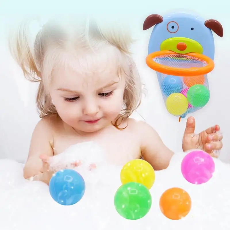 Детская водяная игрушка для ванны морская игра корзина воды стрельбы мяч океана