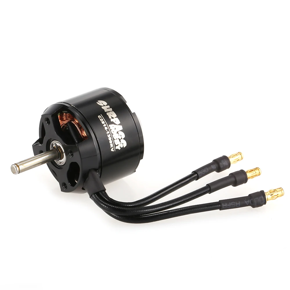 SURPASS HOBBY 2814 1300KV 14 полюсов бесщеточный двигатель и 40A ESC 2 4S для RC самолета с