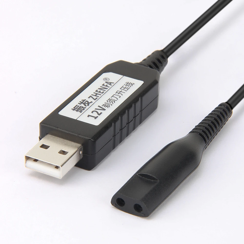 Фото Зарядный кабель USB 12 В, адаптер питания для бритвы Braun Silk Epil 5 & 7, бритва 5210 5377 5375 №2