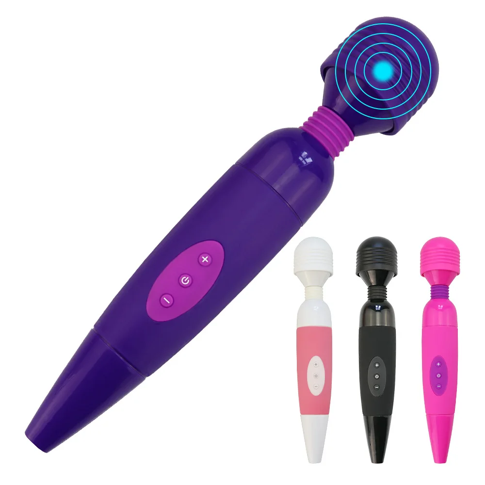 10 Speed Magic Wand Massager AV Stick Vibrators USB Charging Sexy Nipple Clit Vibrator Sex Toys for Women Masturbator | Красота и