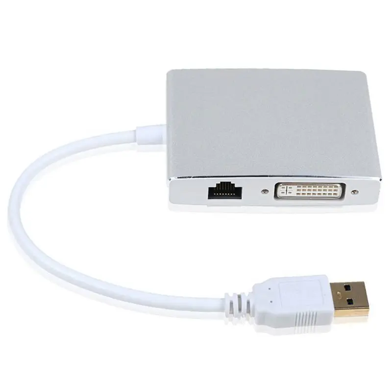 USB 3 0 к HDMI/DVI I/VGA адаптер мульти порт видео дисплей конвертер 1080p HD US|Адаптеры Type-C| |
