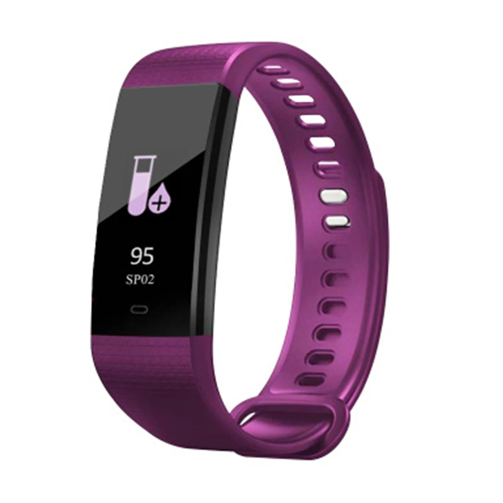 Y5 Smart Watch Real-Time Heart Rate Monitoring Pedometer 0.96 Inch Color Screen Fitness tracker Wristbands | Электроника