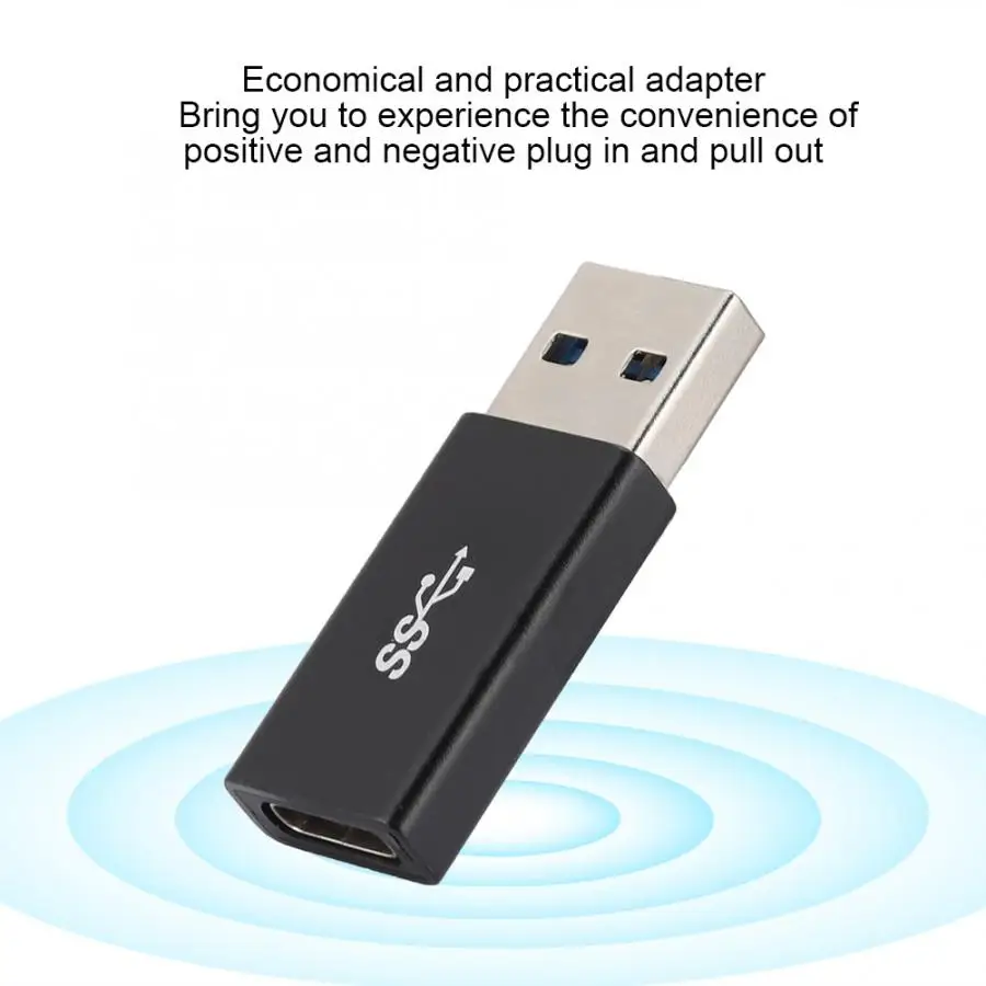 Адаптер для телефона практичный USB Type C к 3 1 AM адаптер передачи данных конвертер