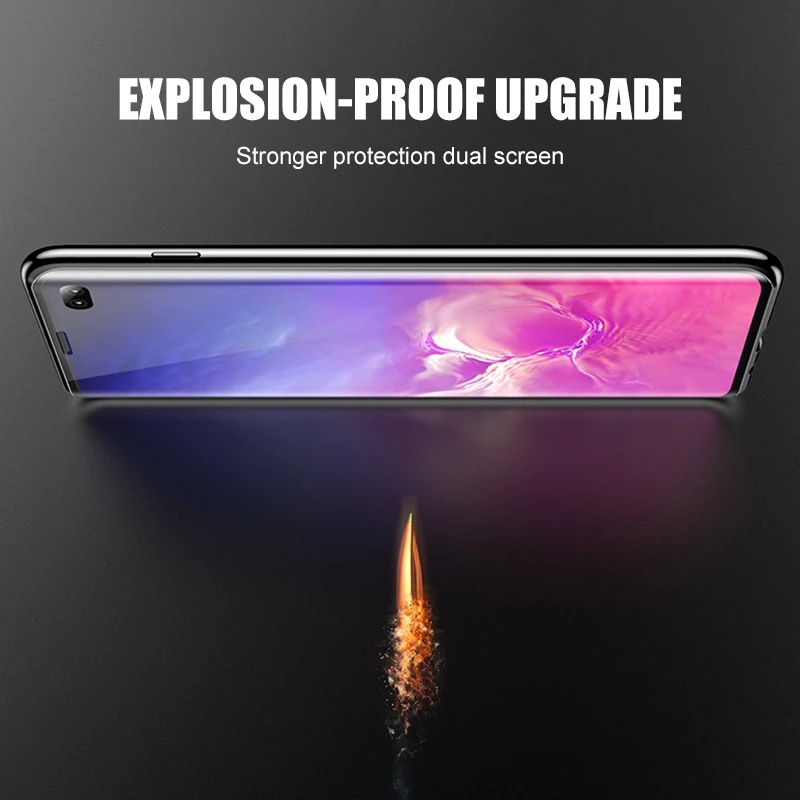 Магнитный чехол 360 ° для Galaxy S10e металлическая рамка защитный Samsung s10 plus e
