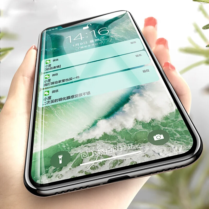 Защитное стекло для iphone x Защита экрана 8 plus 7 6 P XS Max aphone apple ix закаленное