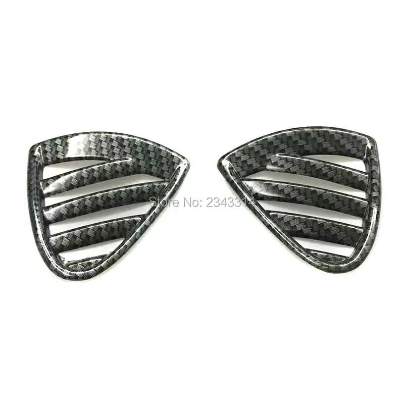 Для Nissan Kicks 2017 2018 2019 ABS автомобильный внутренний Кондиционер AC Vent Outlet крышка рамка