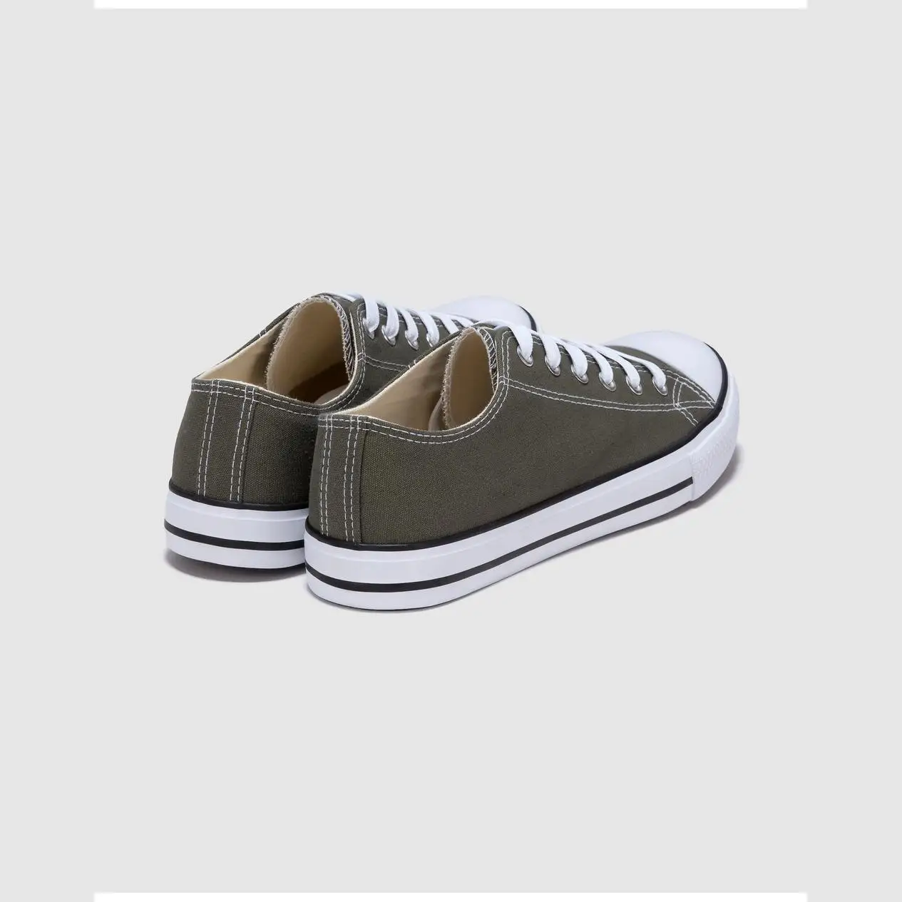 Блок человек холщовый SNEAKERS LONAS мужской блок KAKI|Тапочки| |