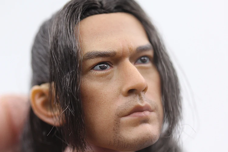 1/6 весы Takeshi Kaneshiro Мужская голова лепить с волосами генералы для 12 дюймов фигурки