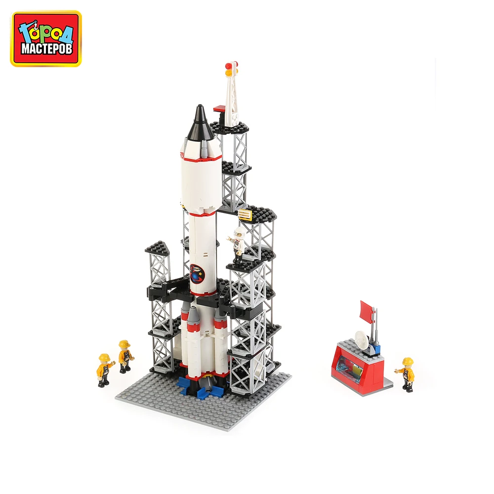 Конструктор Город Мастеров Космодром с фигурками 309 деталей доставка от 2 х
