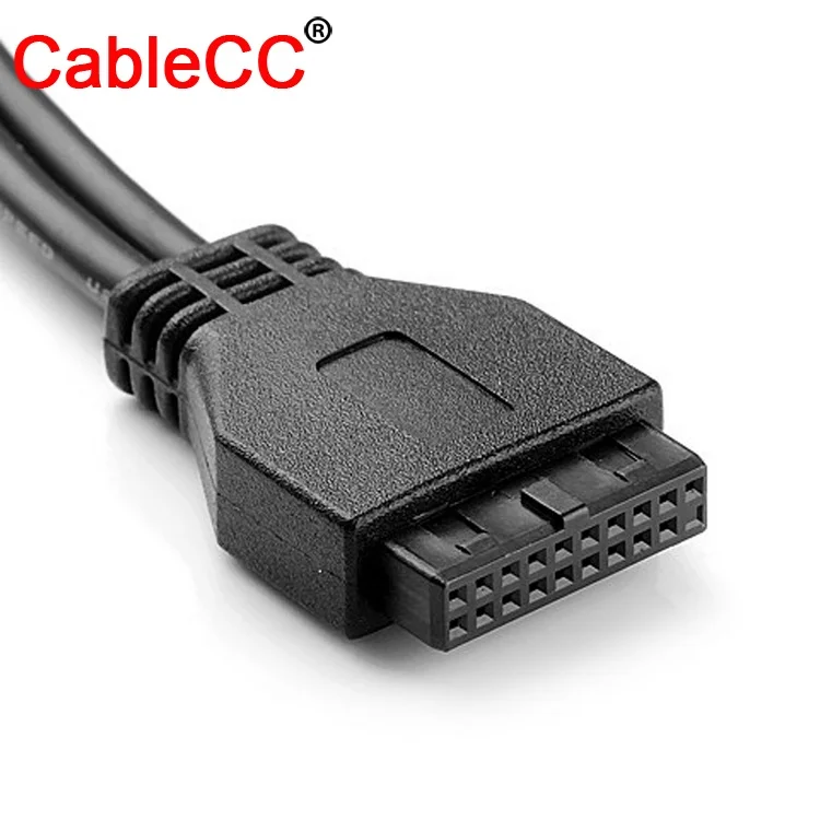 CY Однопортовый USB 3.0 Type C Female к 3 1 материнская плата 19pin Header Cable 40cm|usb-c type|usb-c femaleusb