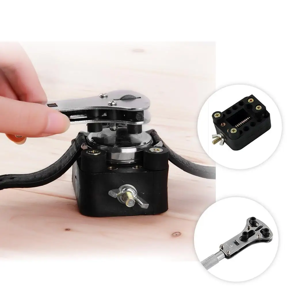 

144Pcs Watch Repair Tool Kits Clock Case Spudger Pry Opener Screwdriver Set Holder Opener Watch Link Pin Remover Tools APJ