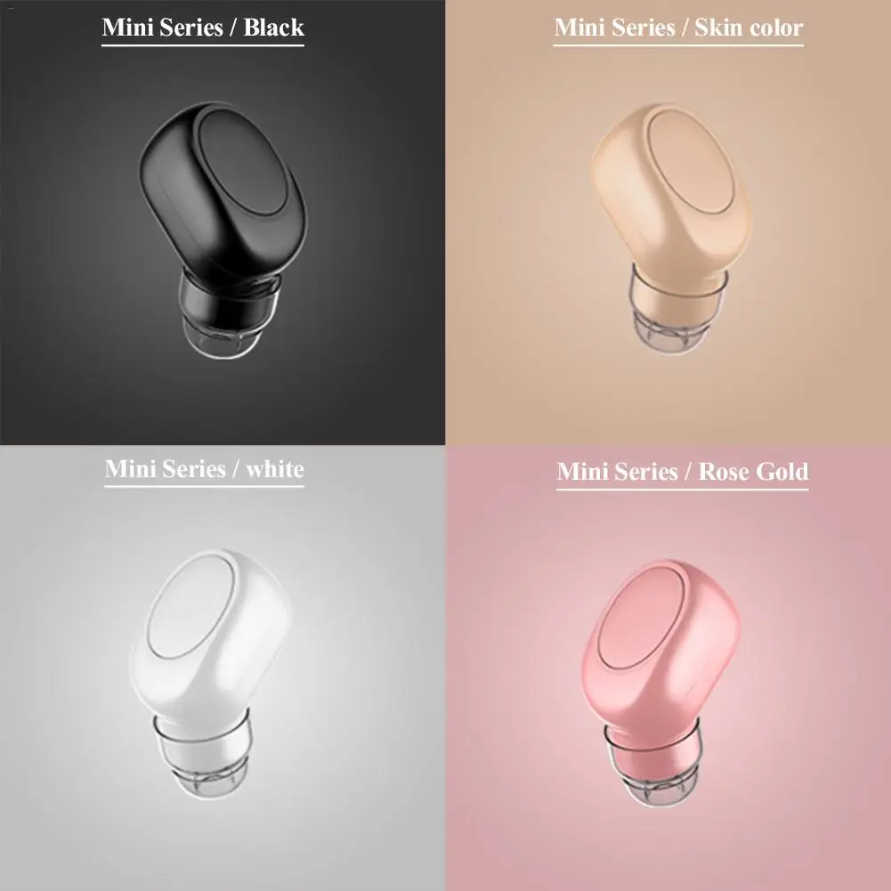 Мини-невидимые беспроводные bluetooth-наушники с магнитной зарядкой гарнитура