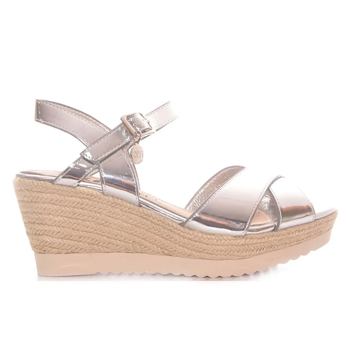 XTI WOMAN SYNTHETIC SANDALS детская * + сандалии SILVER SYNTETIC|Боссоножки и сандалии| |