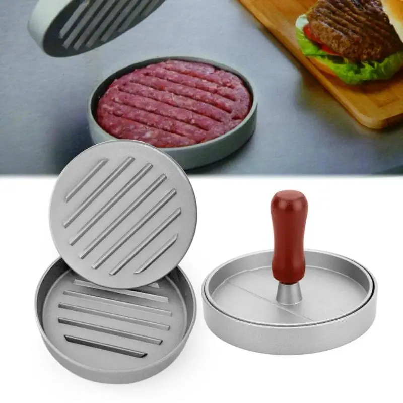 Пресс форма для гамбургеров DIY круглая гамбургерная ГОВЯЖЬЯ гриль бургер