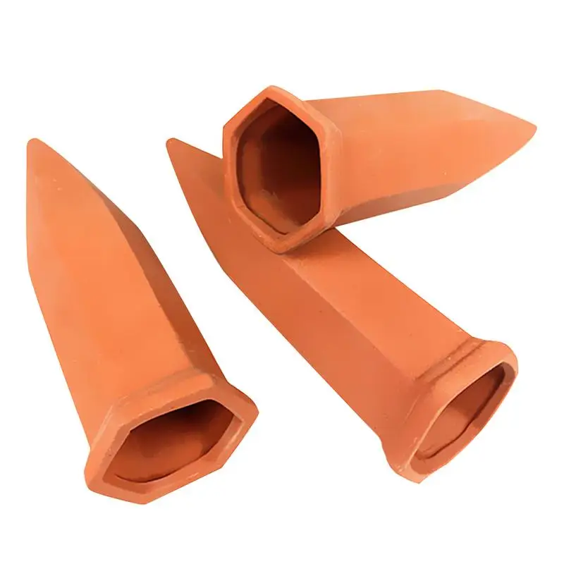 4Pcs Ceramics Plant Waterer Self Watering Spikes Flower Piping Nozzle Devices Spiker Automatic Water Dripper Tool | Дом и сад