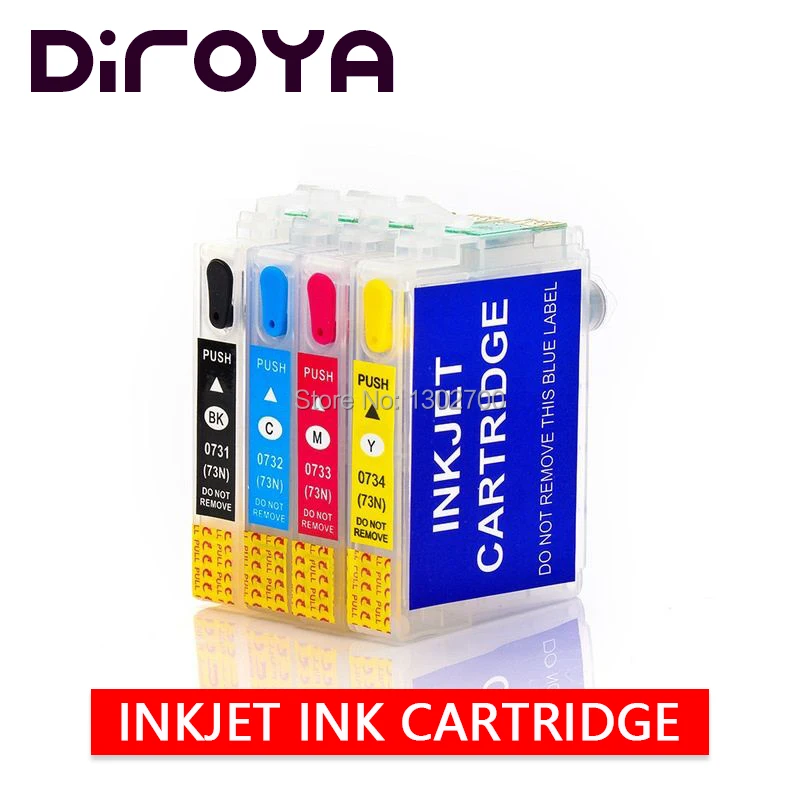 73 73N картридж для Epson Stylus T10 T11 T20 T21 T40W T13 TX220 T20E TX213 TX400 TX409 TX550W TX610 TX600FW TX410 принтера |