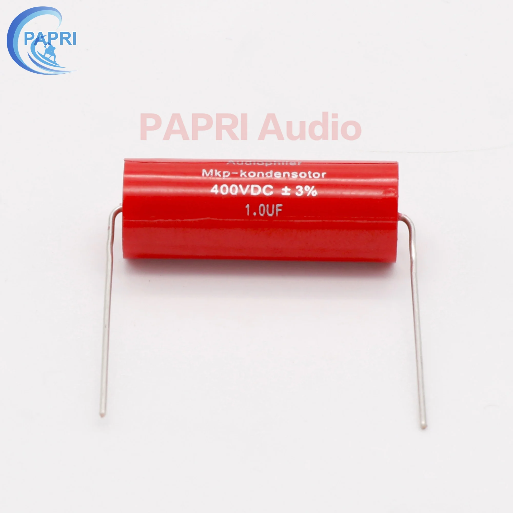 PAPRI 400VDC 1 мкФ Audiophiler MKP Аудио класса осевой конденсатор для HIFI DIY трубчатый гитарный